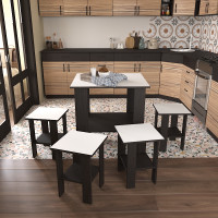 Обеденная зона "Токио" Белый 1.0м 