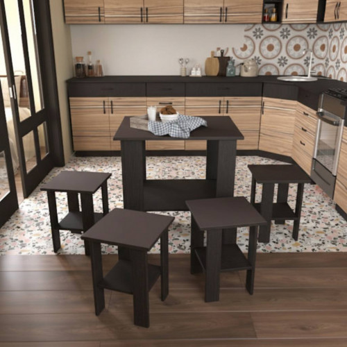 Обеденная зона "Токио" Венге 1.0м Обеденная зона "Токио" Венге 1.0м