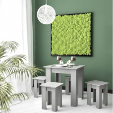 Обеденная зона "Токио-2" Серая 1000мм