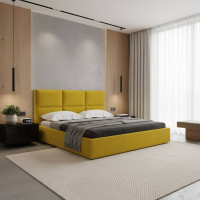 Кровать "Комфорт-6" Горчичный Кровать "Комфорт-6" Горчичный