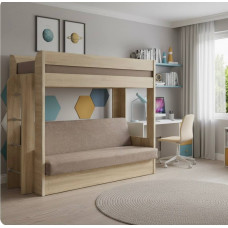 Двухъярусная кровать-диван 35