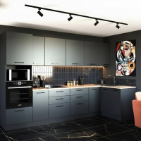 Кухня "Антрацит-14"