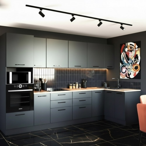 Кухня "Антрацит-14"