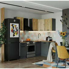 Кухня "Антрацит-18"