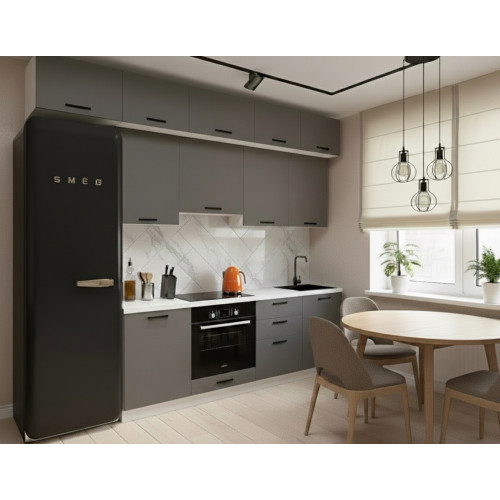 Кухня "Антрацит-27"