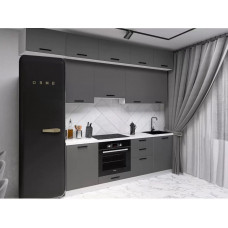 Кухня "Антрацит-27"