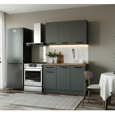 Кухня "Антрацит-3"