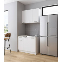 Кухня "Антрацит-3" Белая Кухня "Антрацит-3" Белая