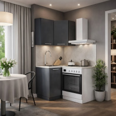 Кухня "Антрацит мини-2"