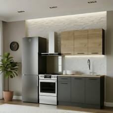 Кухня "Дуб вотан-3"