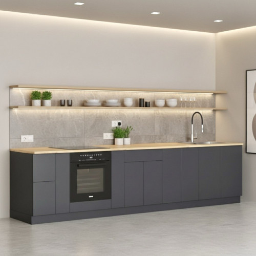Кухня Антрацит 3300мм