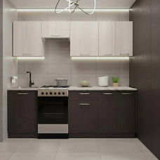Кухня "Венге + Белый Дуб-5"