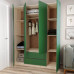Распашной шкаф 48 (Зеленый оксид)