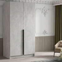 Распашной шкаф 57 Цемент светлый Распашной шкаф 57 Цемент светлый