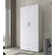 Распашной шкаф 90 Белый Распашной шкаф 90 Белый