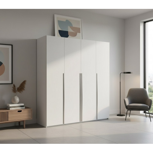 Распашной шкаф 96 Белый