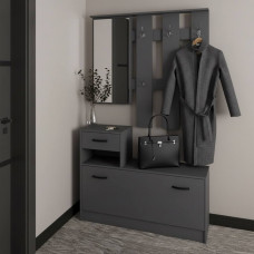 Прихожая П-1 Антрацит Сборка в подарок Прихожая П-1 Антрацит Сборка в подарок