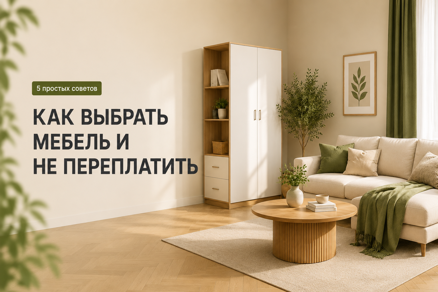 Как выбрать мебель для дома и не переплатить: 5 простых советов