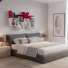 Полка "LOVE"-3 (Сборка в подарок)