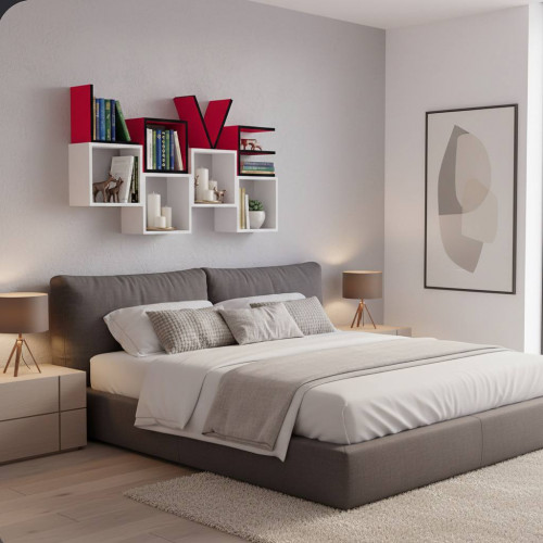 Полка "LOVE"-3 (Сборка в подарок)