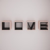 Полка "LOVE"-1 (Сборка в подарок)