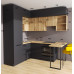 Кухня "Антрацит-55" 1.3-2.4м