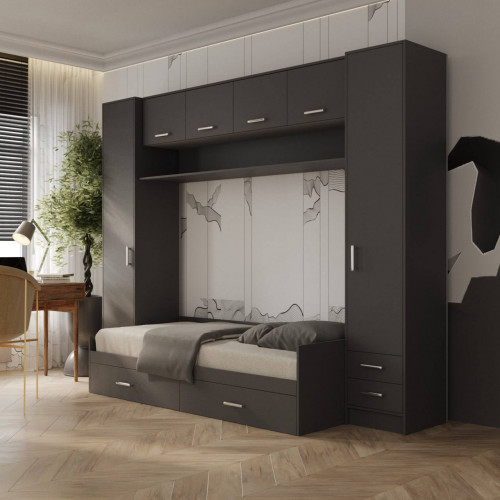 Кровать Антрацит